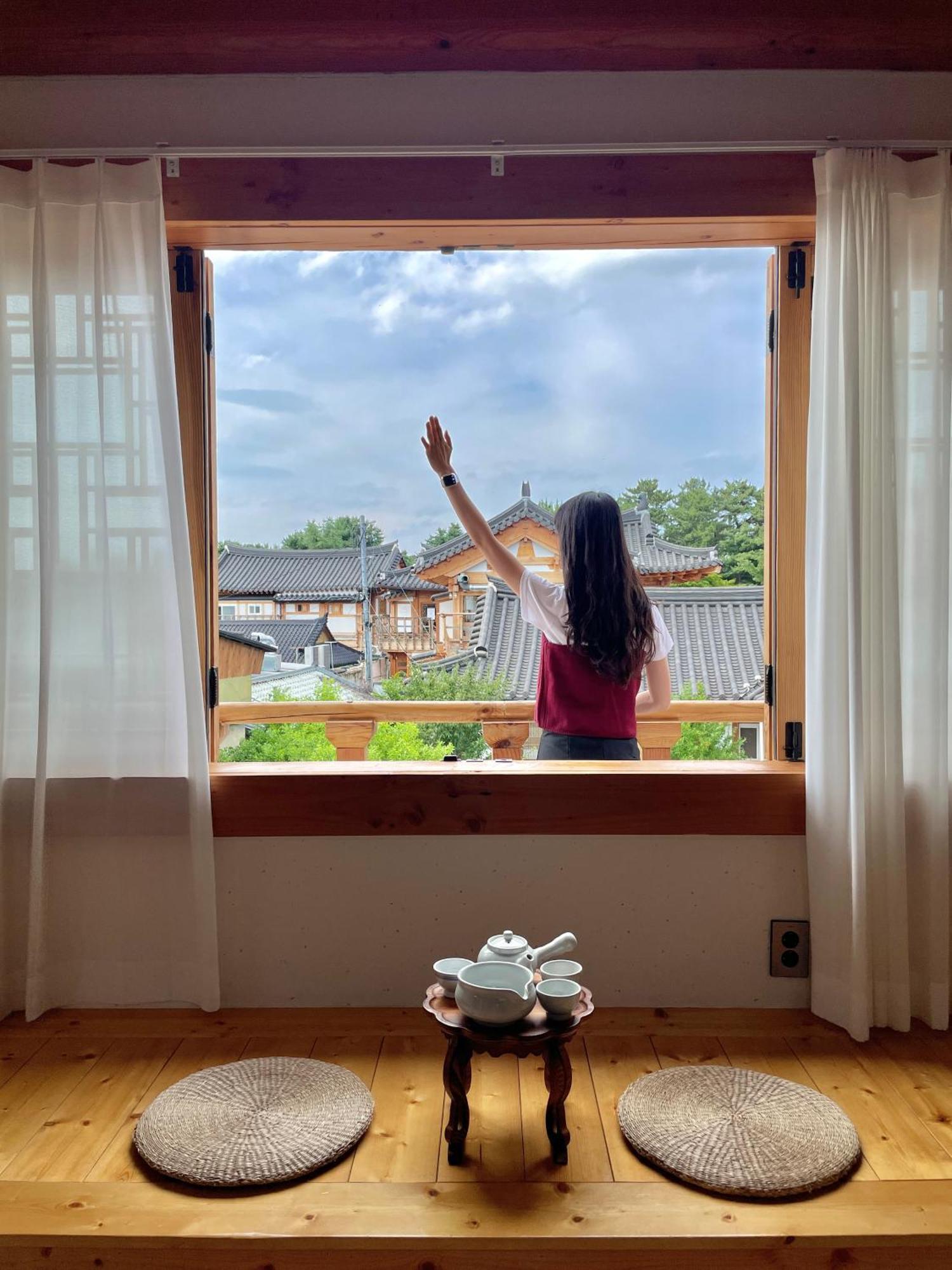 Hanok Stay Da-Ga-Gam Kjongdzsu Kültér fotó