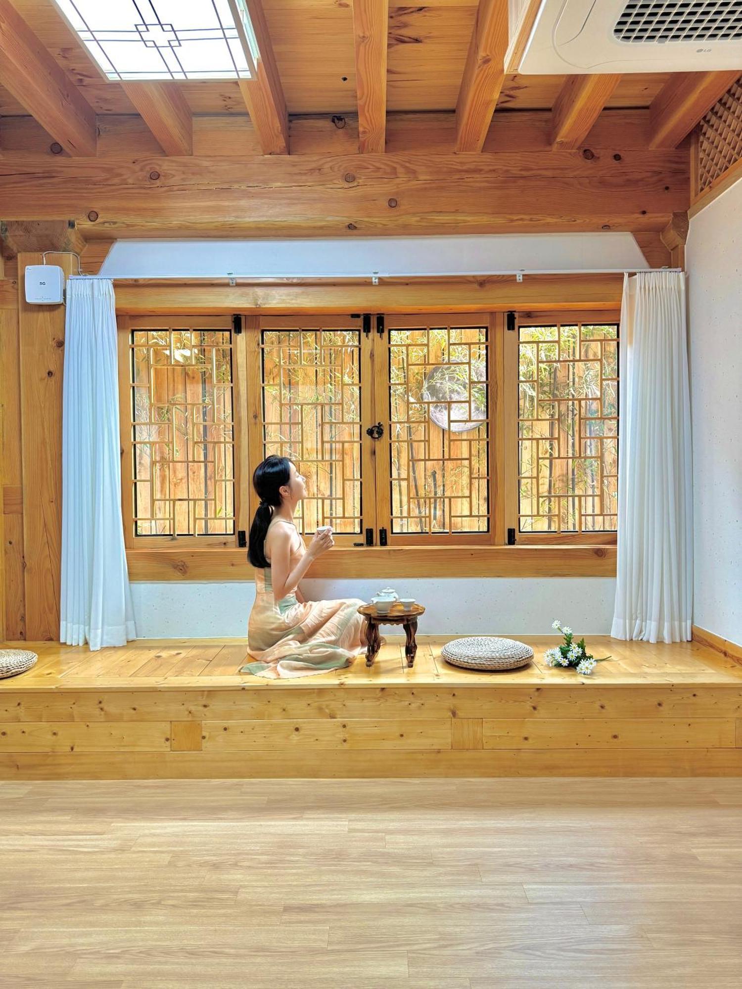 Hanok Stay Da-Ga-Gam Kjongdzsu Kültér fotó
